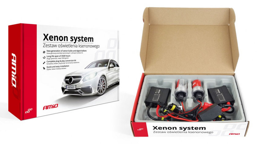 Kit Xenon Amio Slim H7 6000K 01946
