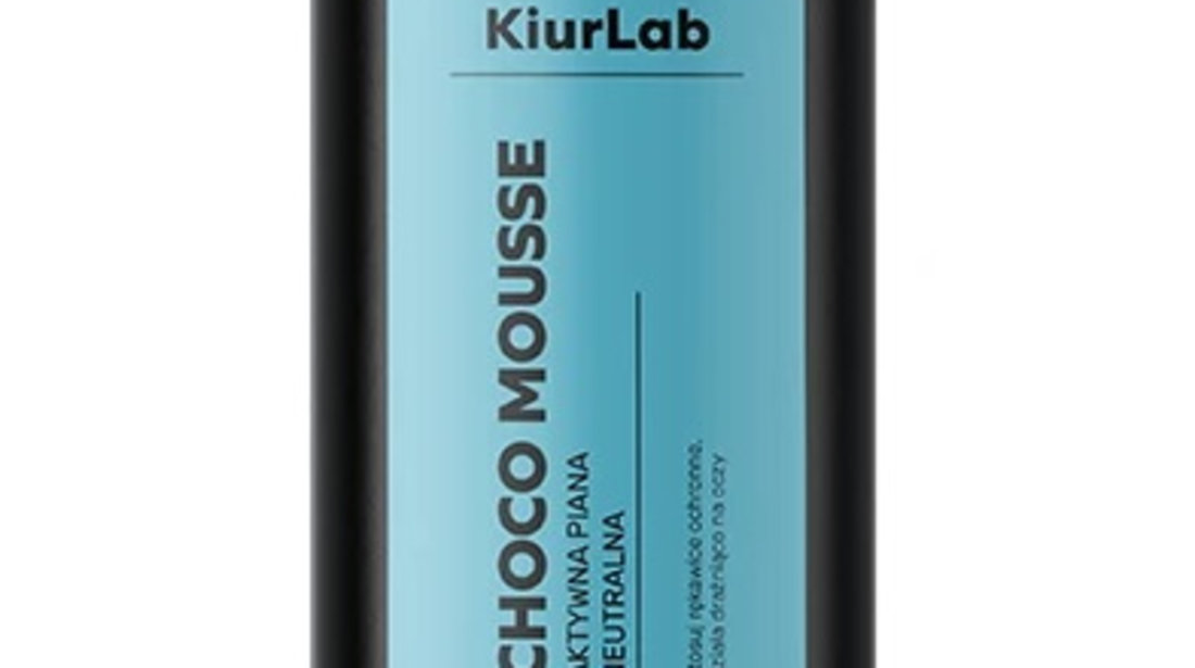 KiurLab Choco Mousse Active Foam Spuma Activa Mousse Ciocolata 1L KL-CM1000