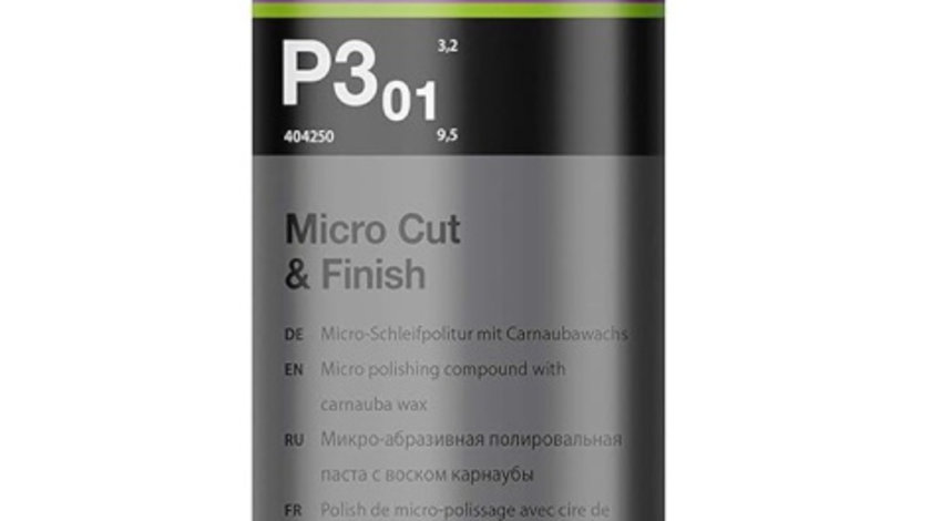 Koch Chemie P3.01 Micro Cut &amp; Finish Pasta Polish 3 In 1 250ML 404250