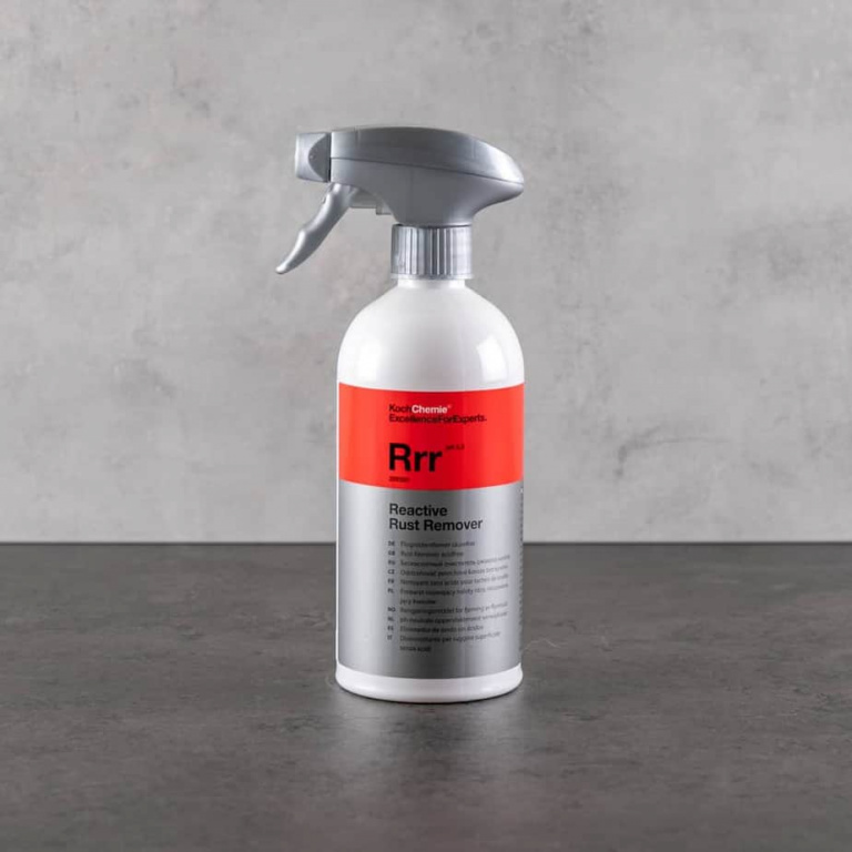 Koch Chemie Rrr Reactive Rust Remover Solutie Decontaminare Chimica Curatat Jante Inlaturare Rugina Cu Martor Rosu 500ML 359500