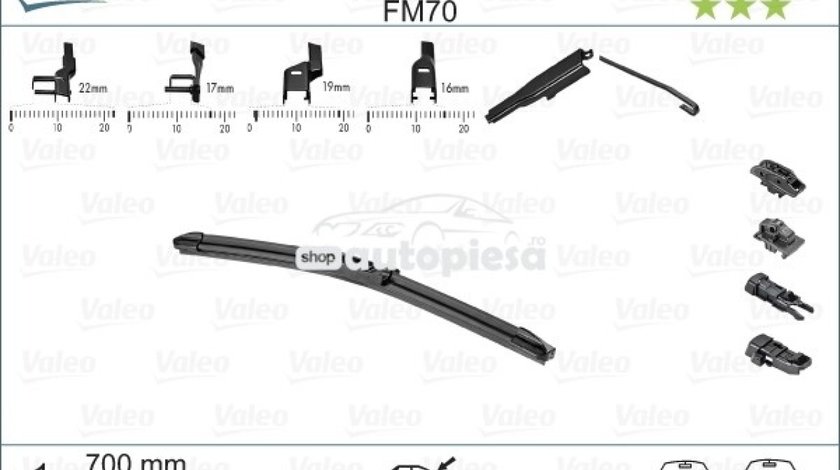 Lamela stergator CITROEN C5 III (RD) (2008 - 2016) VALEO 575010 piesa NOUA