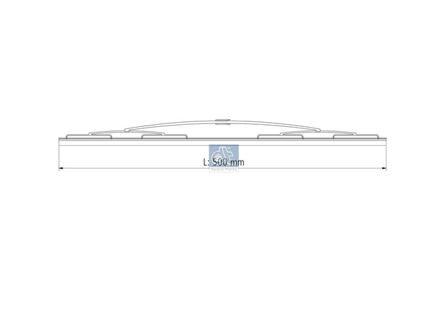 Lamela Stergator Dt Mercedes-Benz 3.35042