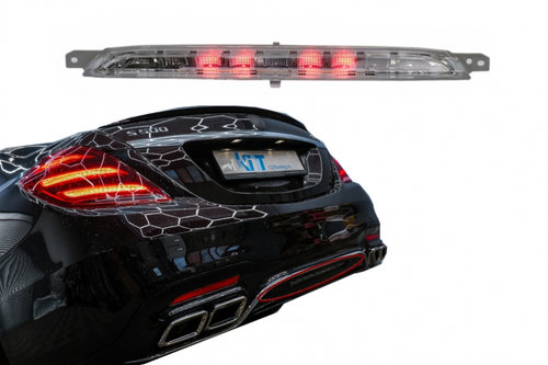 Lampa Ceata Spate LED compatibil cu Mercedes S-Class W222 (2013-2020) Rosu TBLMBW222