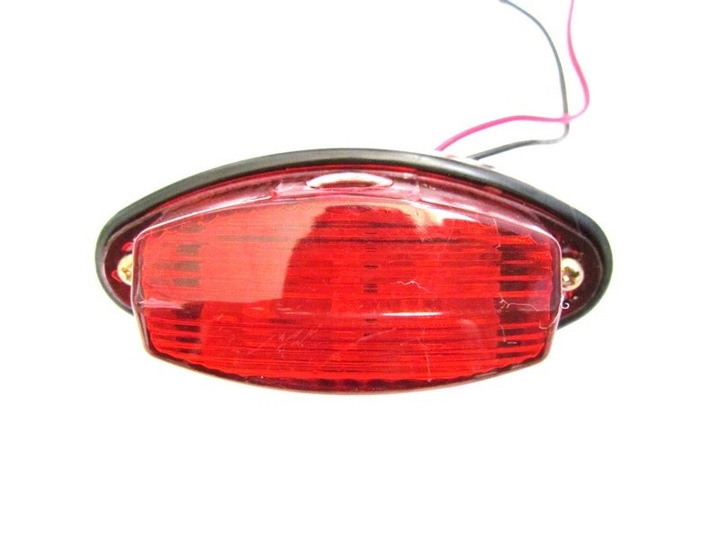 Lampa Laterala Led Ovala 12V Rosu 16 X 05