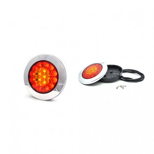 LAMPA MULTIFUNCTIONALA SPATE LED 980 W131, 12V-24V, SEMNALIZARE / STOP / POZITIE WAS 980 WAS