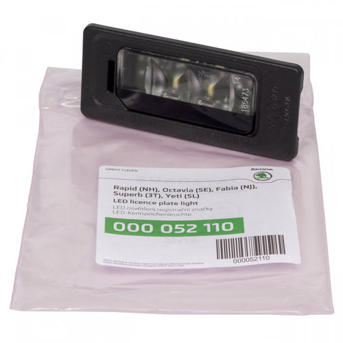 Lampa Numar Inmatriculare Led Oe Skoda Rapid 2012-2015 000052110