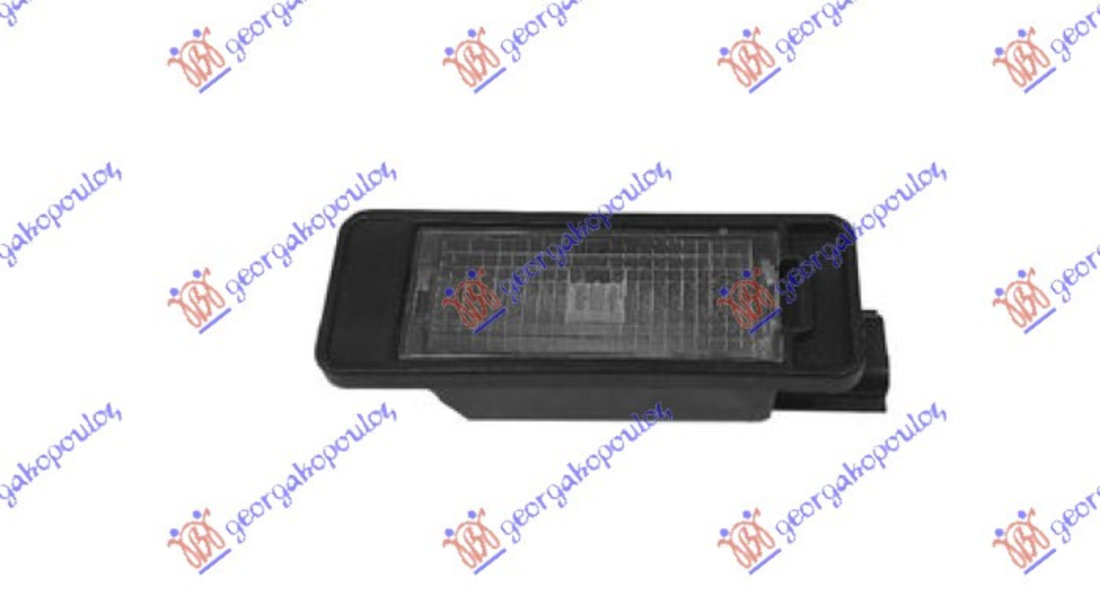 Lampa numar inmatriculare Renault Twingo 3 2014-2019 NOUA 265109646R