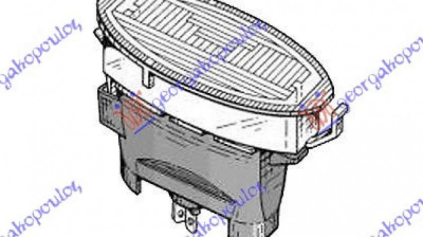 Lampa Numar - Opel Corsa B 1993 , 1224110