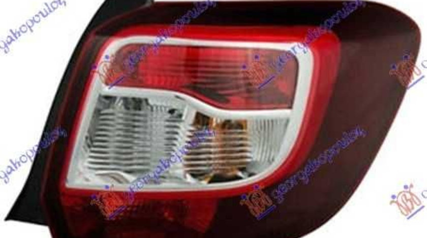 Lampa stop spate dreapta cu negru Dacia Sandero 2 Stepway NOU 2013 >