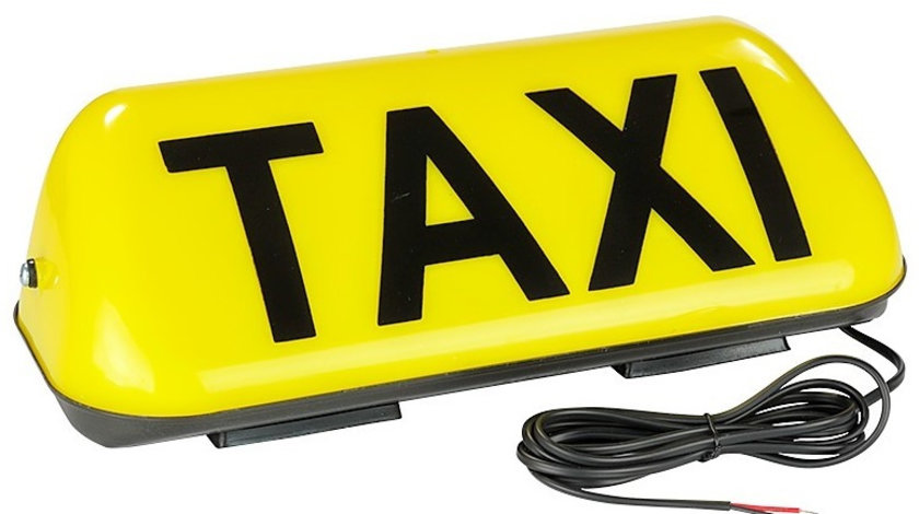 Lampa Taxi Galbena Oblica Carmotion 86861