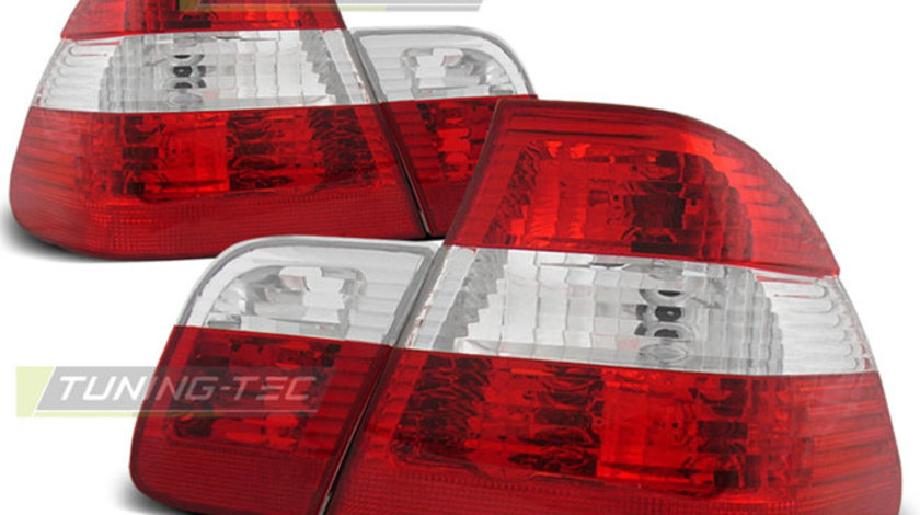 Lampi Spate Stopuri ROSU ALB compatibila BMW E46 05.98-08.01 SEDAN