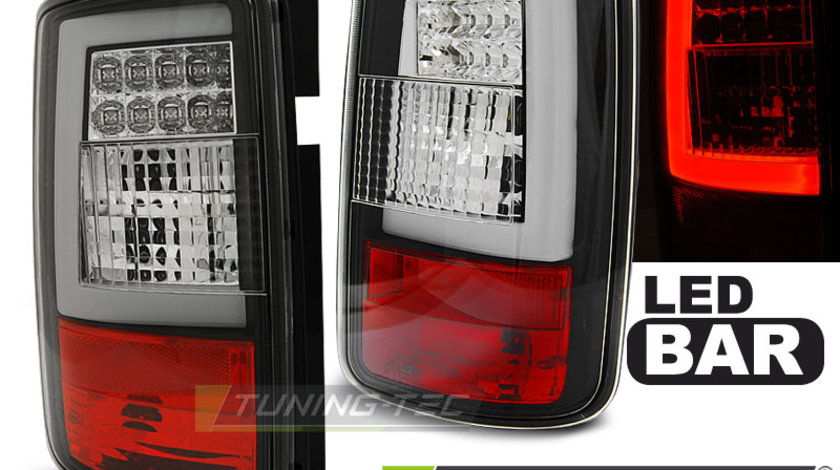 LED BAR Lampi Spate Stopuri BLACK compatibila VW CADDY 03-03.14