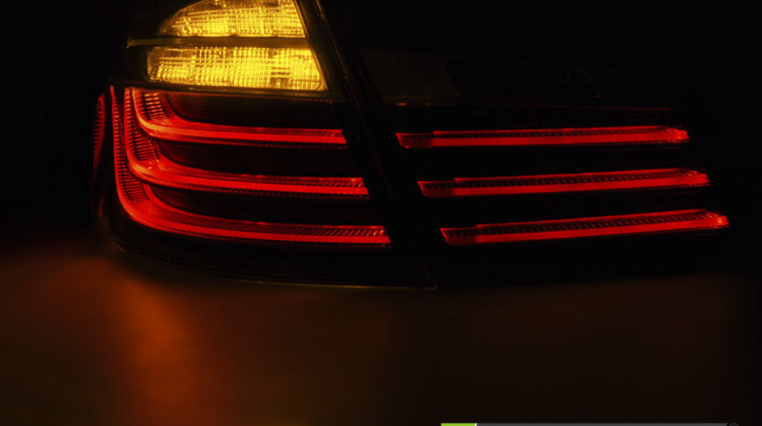 LED BAR Lampi Spate Stopuri BLACK SMOKE LCI LOOK compatibila BMW F10 10-07.13