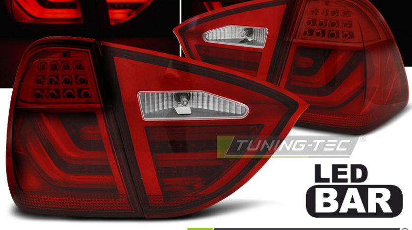 LED BAR Lampi Spate Stopuri ROSU compatibila BMW E91 05-08