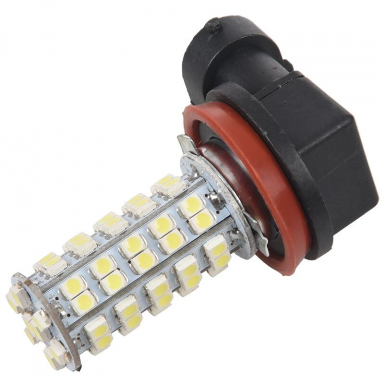 Led H8 12V 68 SMD 220Lm Alb 6000K 915947