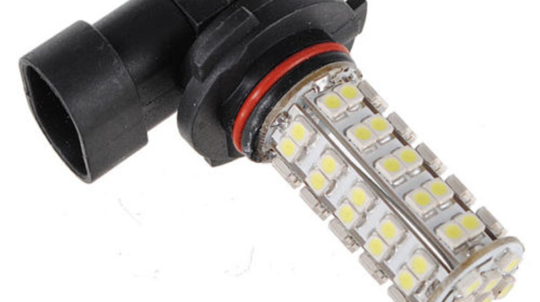 Led HB3 68 SMD Alb