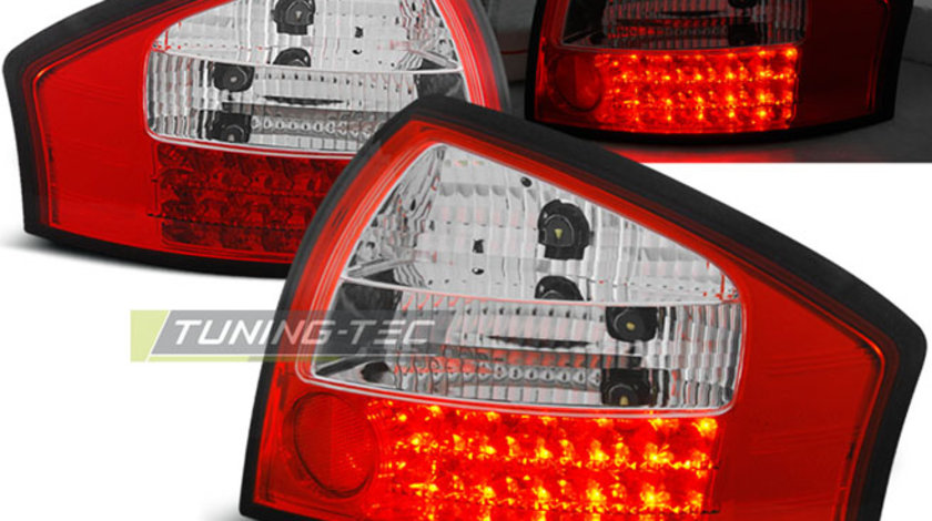 LED Lampi Spate Stopuri ROSU ALB compatibila AUDI A6 05.97-05.04