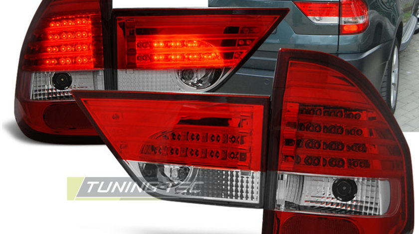 LED Lampi Spate Stopuri ROSU ALB compatibila BMW X3 E83 01.04-06
