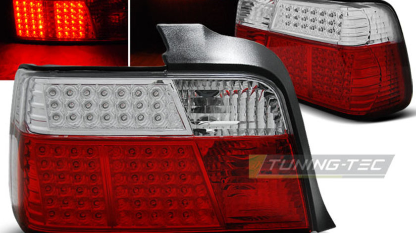 LED Lampi Spate Stopuri ROSU ALB compatibila BMW E36 12.90-08.99 SEDAN