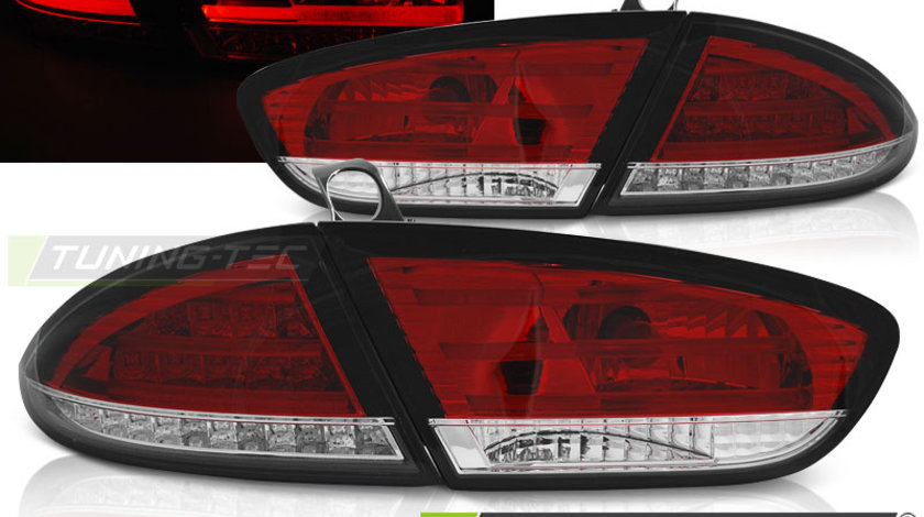 LED Lampi Spate Stopuri ROSU ALB compatibila SEAT LEON 03.09-12