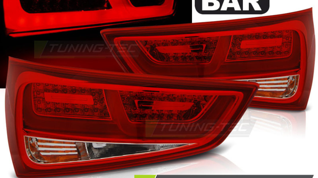 LED Lampi Spate Stopuri ROSU ALB fits. AUDI A1 2010-12.2014