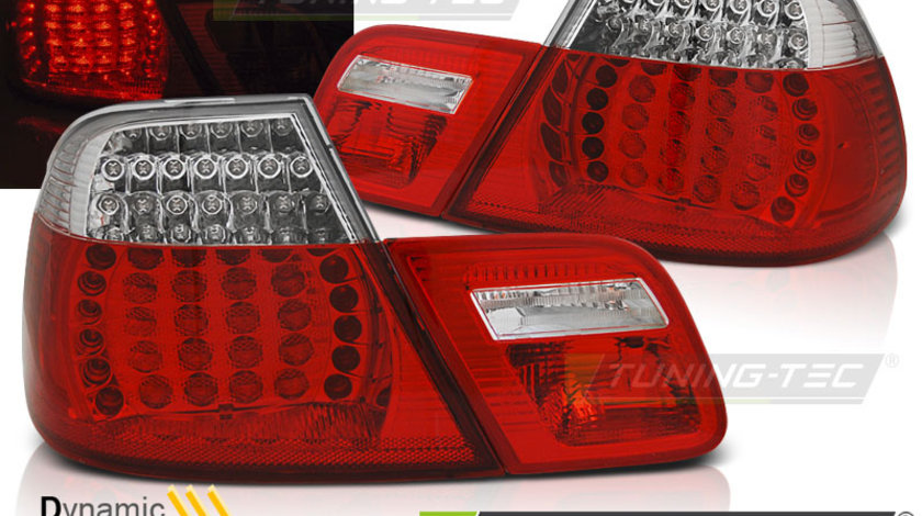 LED Lampi Spate Stopuri ROSU ALB SEQ compatibila BMW E46 04.99-03.03 COUPE