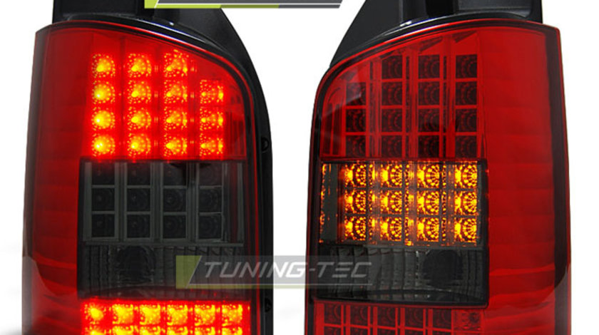 LED Lampi Spate Stopuri ROSU SMOKE compatibila VW T5 04.03-09