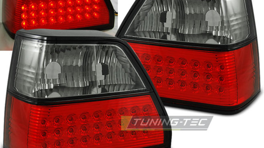 LED Lampi Spate Stopuri ROSU SMOKE compatibila VW GOLF 2 08.83-08.91