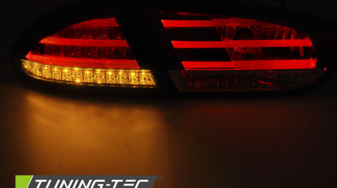 LED Lampi Spate Stopuri ROSU SMOKE compatibila SEAT LEON 03.09-12