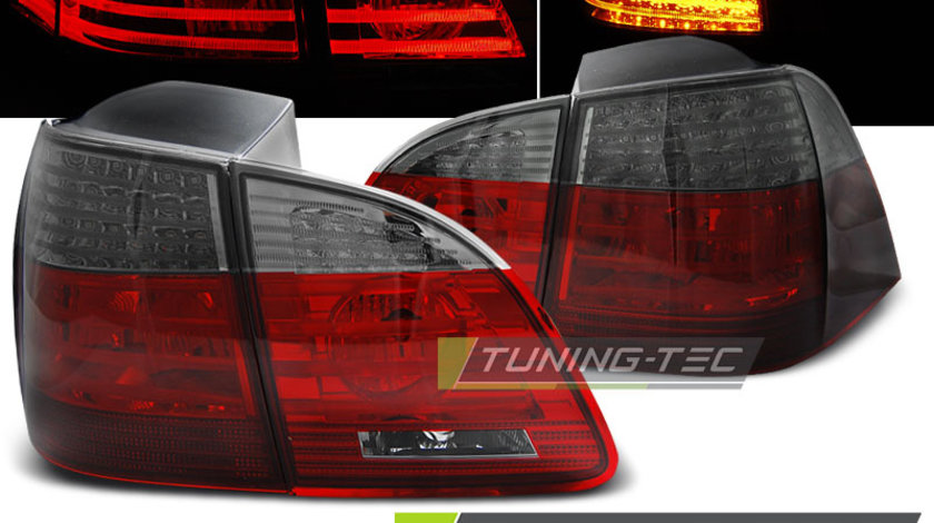 LED Lampi Spate Stopuri ROSU SMOKE compatibila BMW E61 04-03.07 TOURING