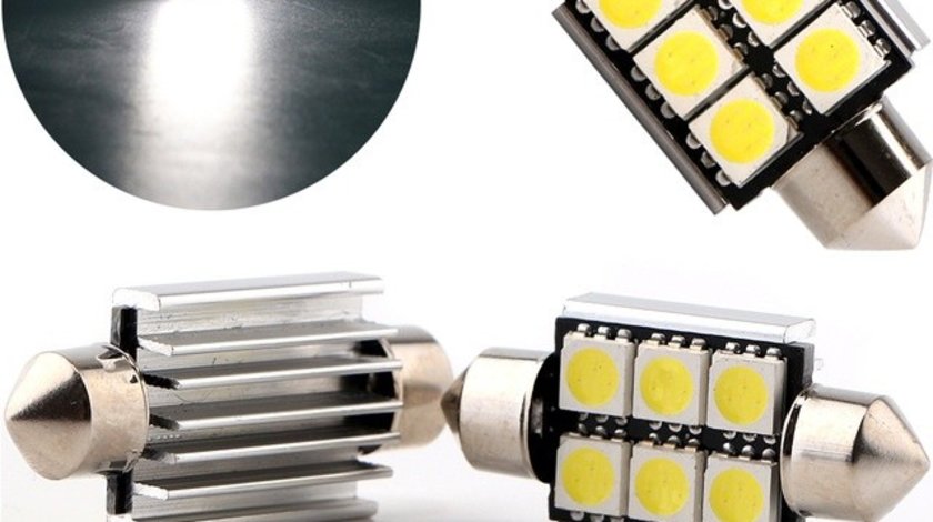 Led Sofit 6 SMD Canbus Radiator 39mm