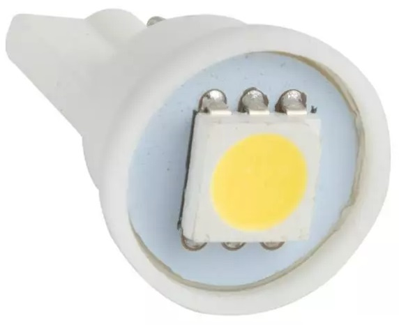 Led T10 12V 1 SMD Alb