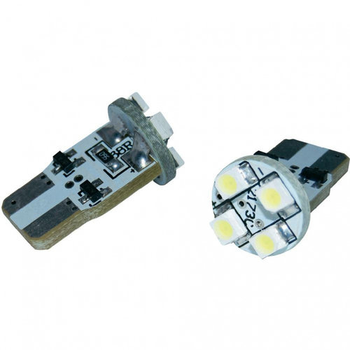 Led T10 4 SMD Fata Galben