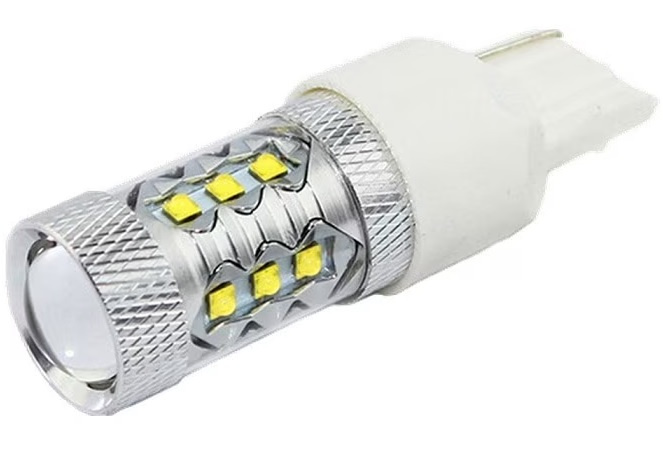 Led T20 12V / 24V 16 SMD Cree XBD 80W W21/5W 7443 Canbus Alb 6000K BTLE1125C-7443-ALB 200774