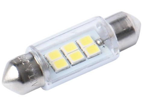 Led Vision Sofit 12V 6 SMD 2835 Festoon SV8.5 Alb 6000K 36mm 58347