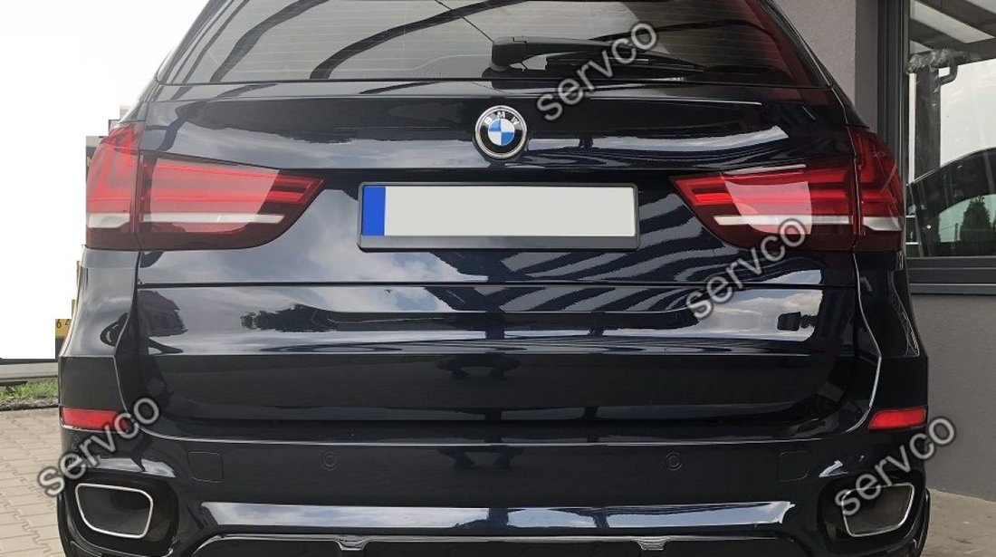 Lip tuning sport difuzor bara spate BMW X5 F15 pt M Pachet 2013-2018 v1