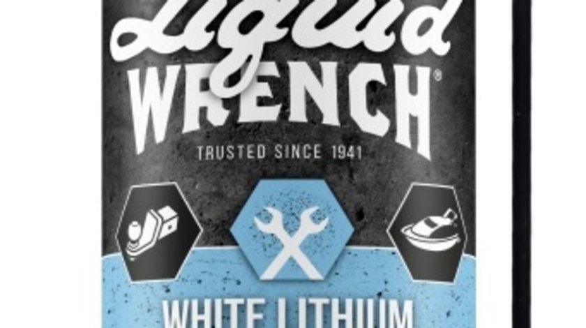 Liquid Wrench White Lithium Grease Spray Vaselina Alba 380ML GUL6-16