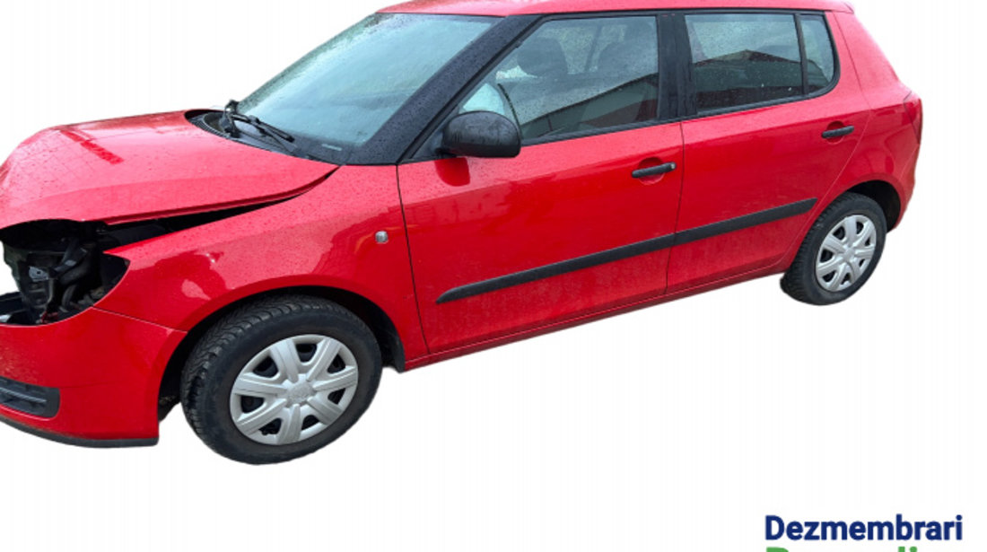 Litera i Skoda Fabia 5J [2007 - 2010] Hatchback 1.2 MT (60 hp) Cod motor: BBM, Cod cutie: JHN, Cod culoare: Corrida Red 8151