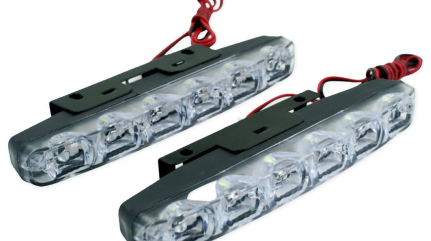 Lumini De Zi DRL Cob P6S 12V Lumina Alba 210717-19