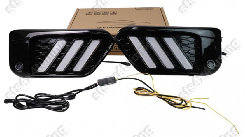 LUMINI DE ZI DRL CU LED SEMNALIZARE BMW X1 F48 2015-2020 [V1]