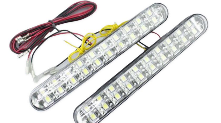 Lumini De Zi DRL Cu Semnalizare 20 Led 0,3W 110106