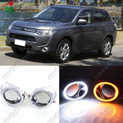 LUMINI DE ZI DRL CU SEMNALIZARE MITSUBISHI OUTLANDER 2013-2015 [V1]