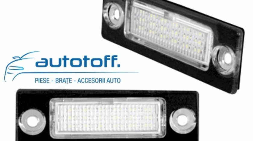 Lumini LED numar inmatriculare VW