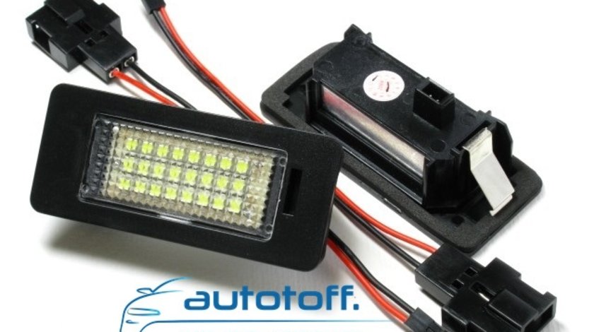 Lumini LED placuta numar inmatriculare BMW SERIA 3 E90, E91, E92, E93