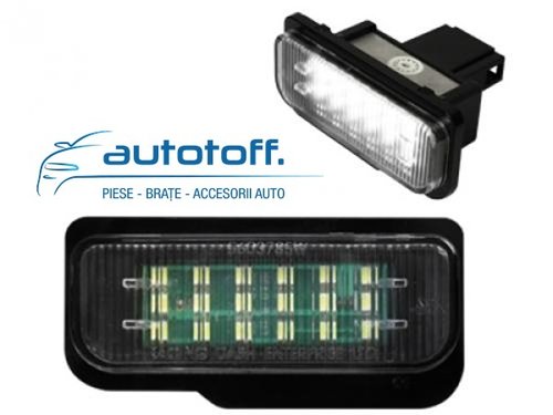 Lumini LED placuta numar inmatriculare Mercedes ML 166