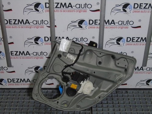 Macara cu motoras dreapta spate, 1J4839756E, 1C0959812A, Vw Golf 4 (1J1) (id:293448)