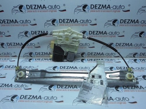 Macara cu motoras stanga fata, 9657133680, 9681575780, Citroen C4 sedan