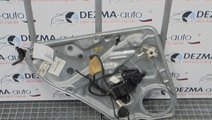 Macara cu motoras stanga spate 3B5839755C, Vw Pass...