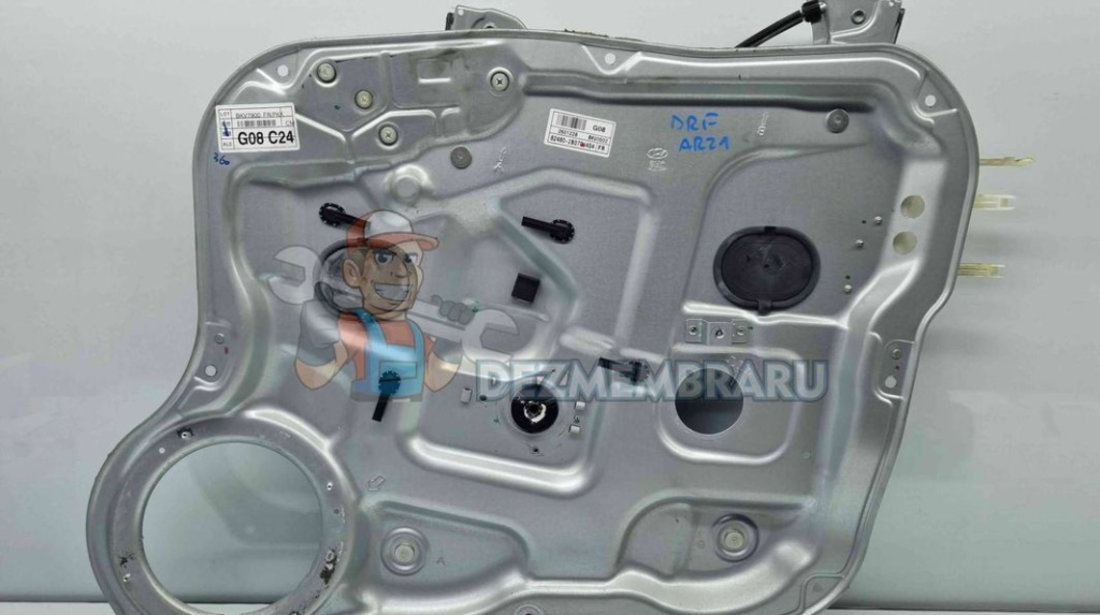 Macara electrica geam dreapta fata Hyundai Santa Fe 2 (CM) [Fabr 2005-2012] 82480-2B070