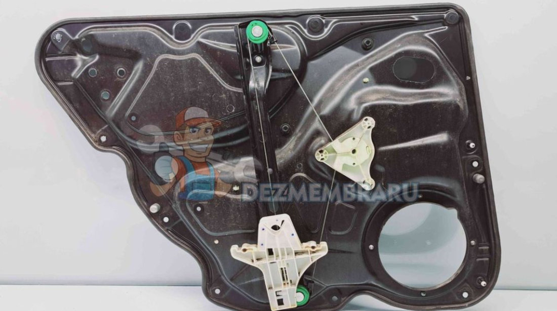 Macara electrica geam dreapta spate Volkswagen Passat B6 (3C2) [Fabr 2005-2010] OEM